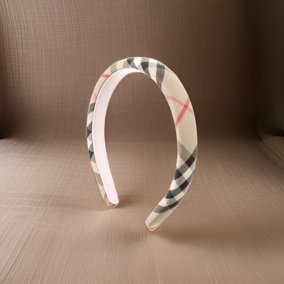 Burberry Accessories - BURBERRY Girls Supernova Check Headband w/ tags